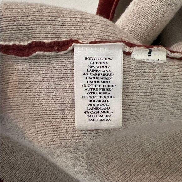 Ann Taylor Loft Cashmere Cardigan coatigan - Picture 6 of 8